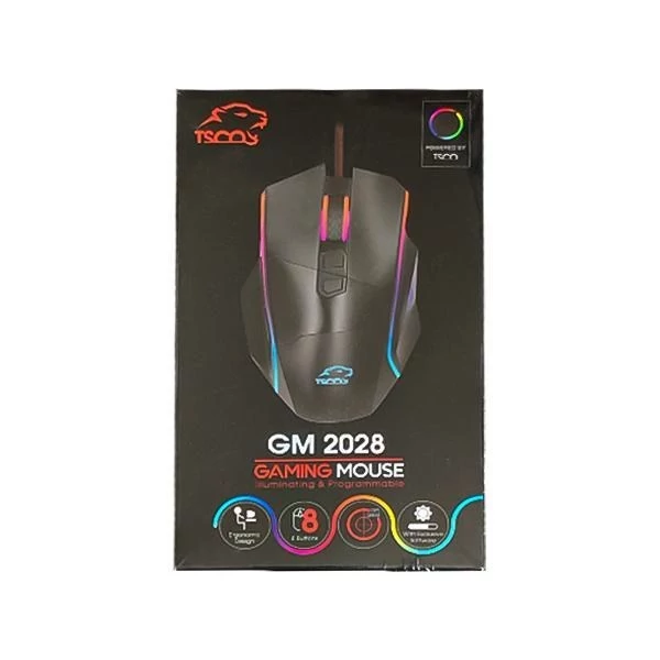 ماوس گیمینگ تسکو مدل GM 2028 با گارانتی