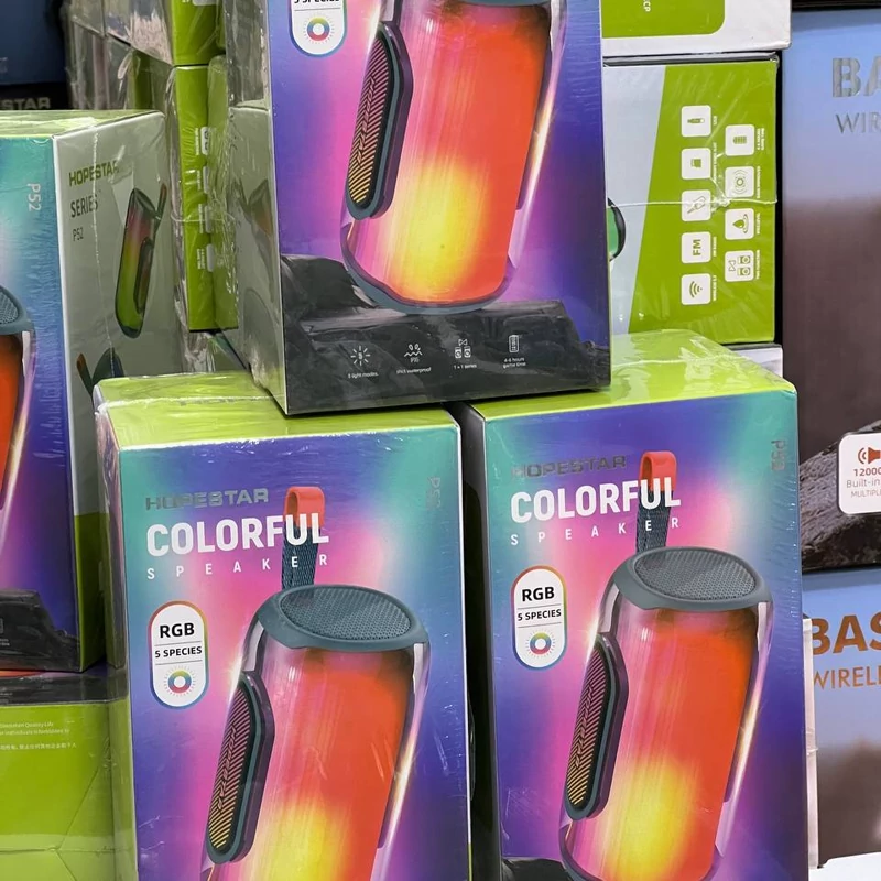 اسپیکر HOPESTAR مدل P52 قابلیت فلش بلوتوثکابل ایوایکس