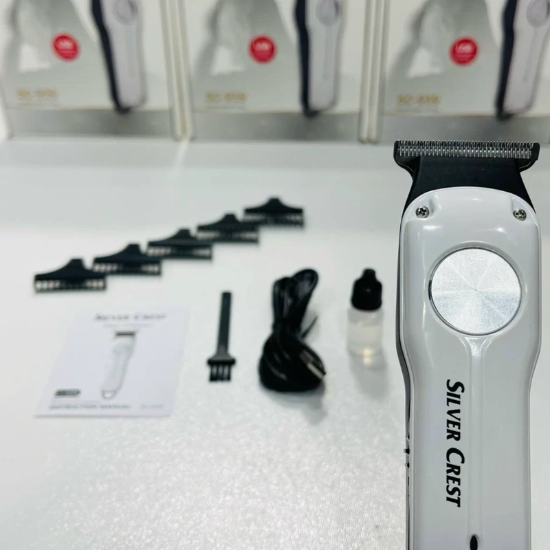 ریش تراش یا خط زن سیلور کرست مدل SC-939 برند المان باتری لیتیومی و فست شارژ فروش ویژه به قیمت عمده