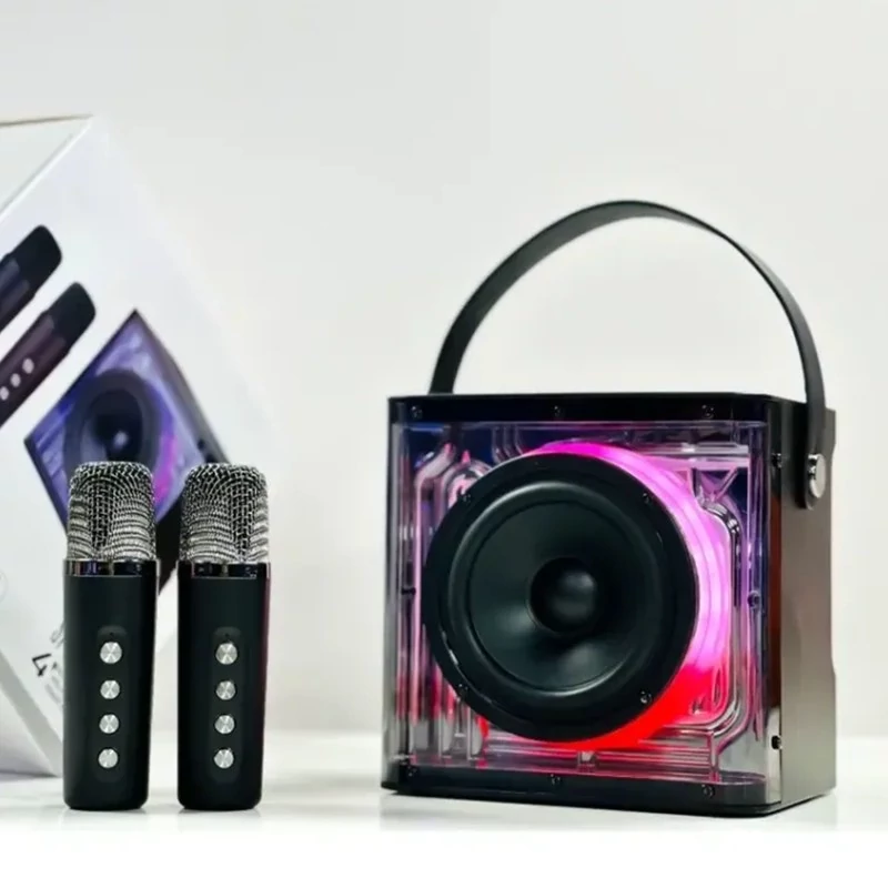 اسپیکر بلوتوثی قابل حمل کلومن مدل KS-150 KARAOKE مشکی گارانتی 12 ماهه تکنوپاز