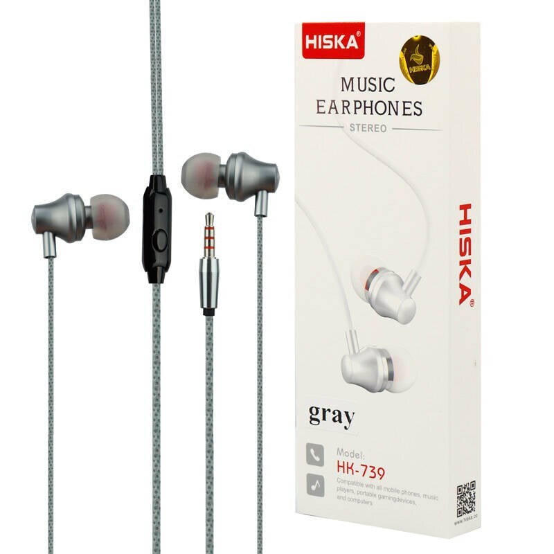 هندزفری سیمی هیسکا مدل Hiska HK-739