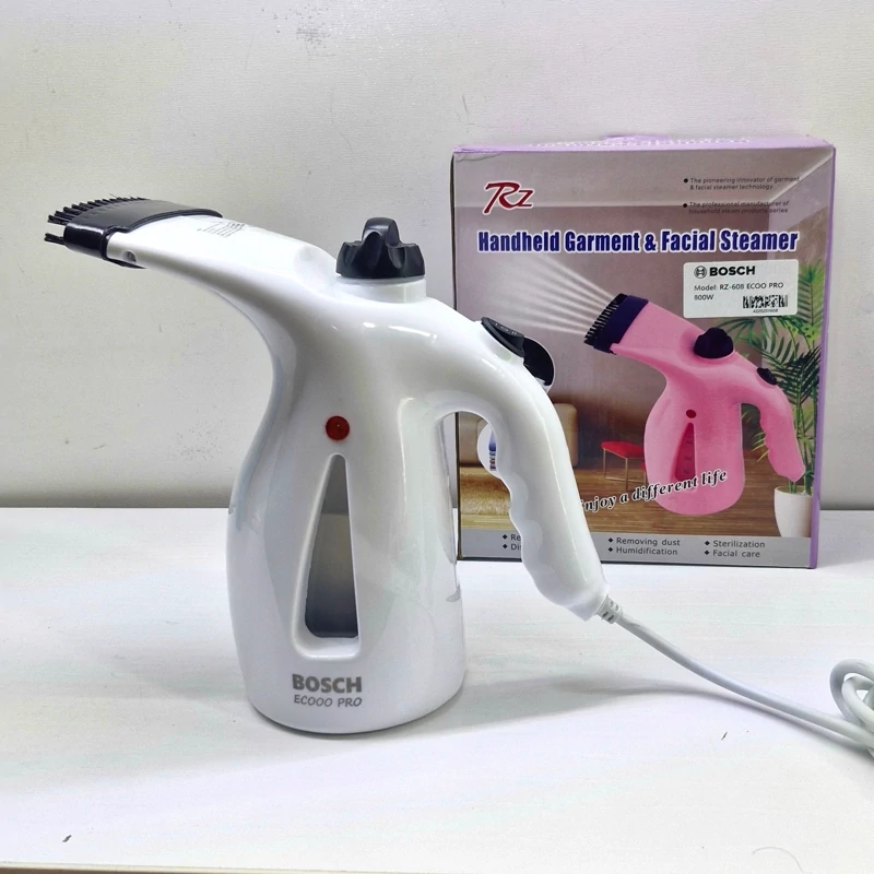 بخارگر و اتوبخار  و فشیال صورت بوش اکو پرو 800 وات عالی مدل ECOOO PRO