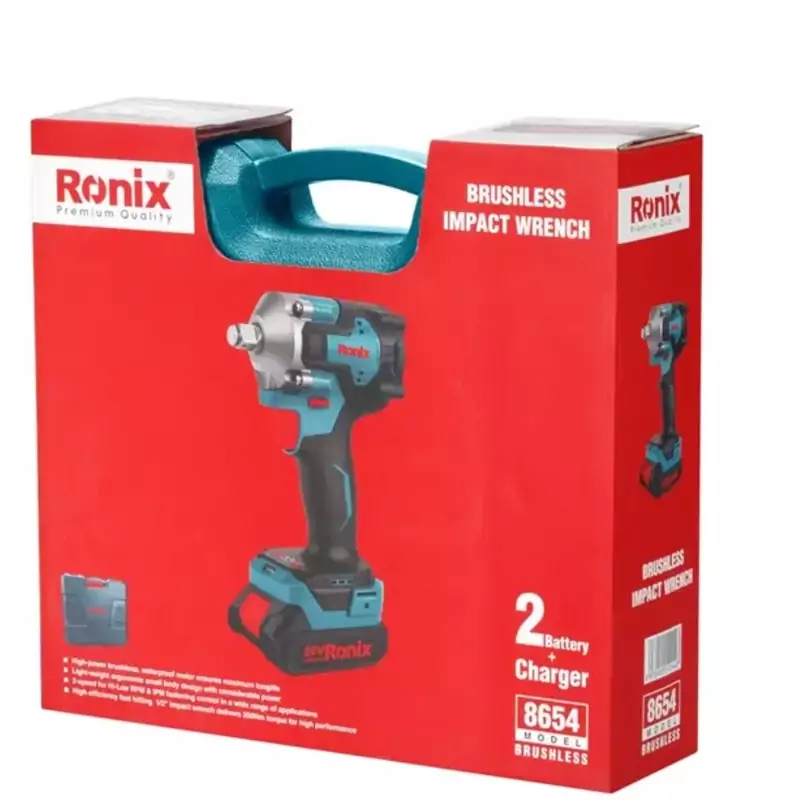 آچار بکس شارژی رونیکس 20 ولت مدل Ronix 8654