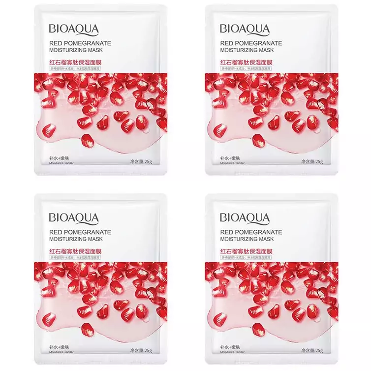 ماسک ورقه ای صورت انار  بیوآکوا