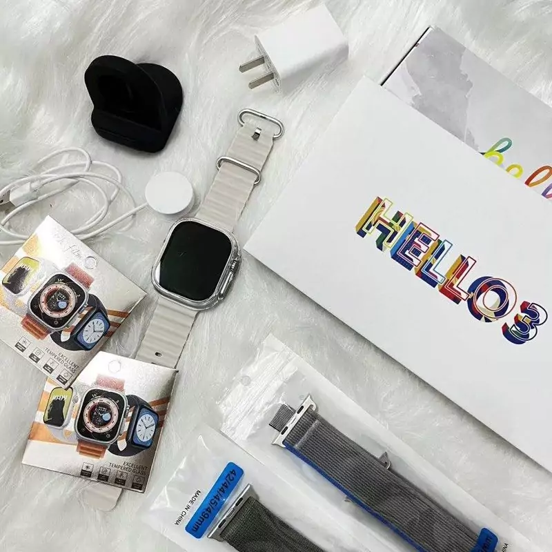 ساعت هوشمند
سری هشت ultra
مدل HELLO3PRO
کیفیت عالی