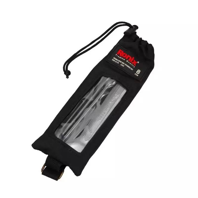 مجموعه 8 عددی آچار دو سر تخت رونیکس مدل Ronix RH-2201