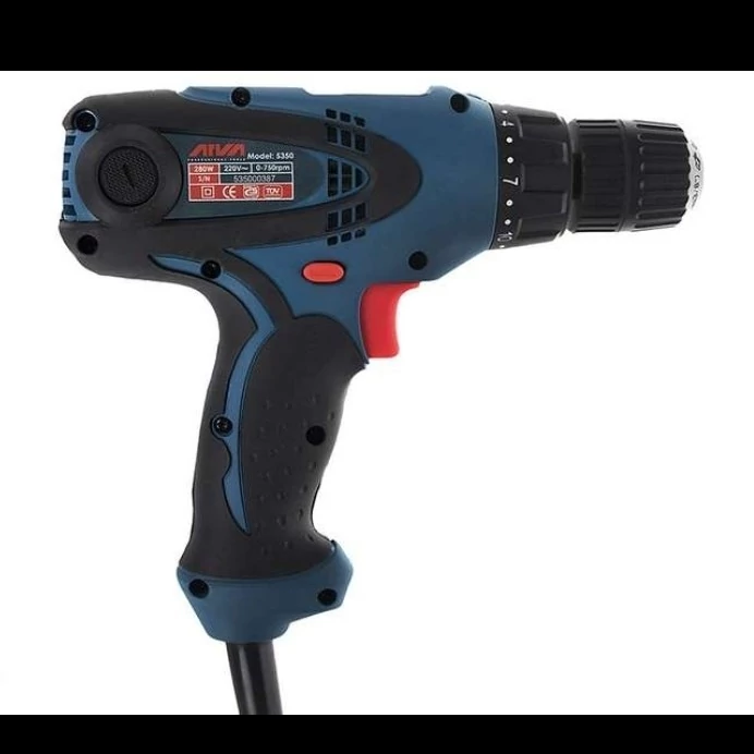 دریل پیچ گوشتی برقی 280 وات آروا مدل 5350 (12 ماه گارانتی)
