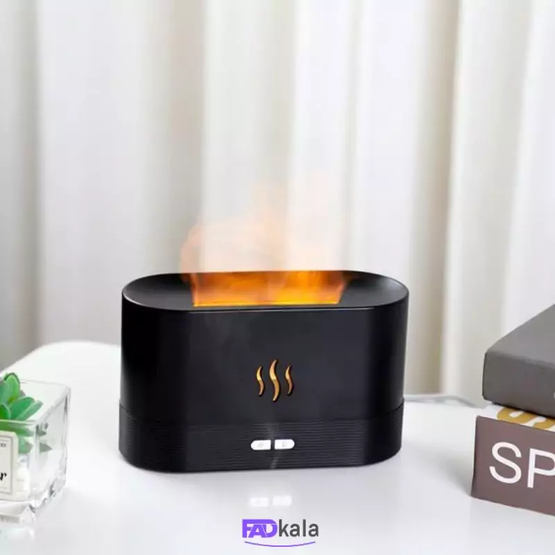 دستگاه بخور و رطوبت ساز سرد مدل شعله آتش  0.2 لیتر
