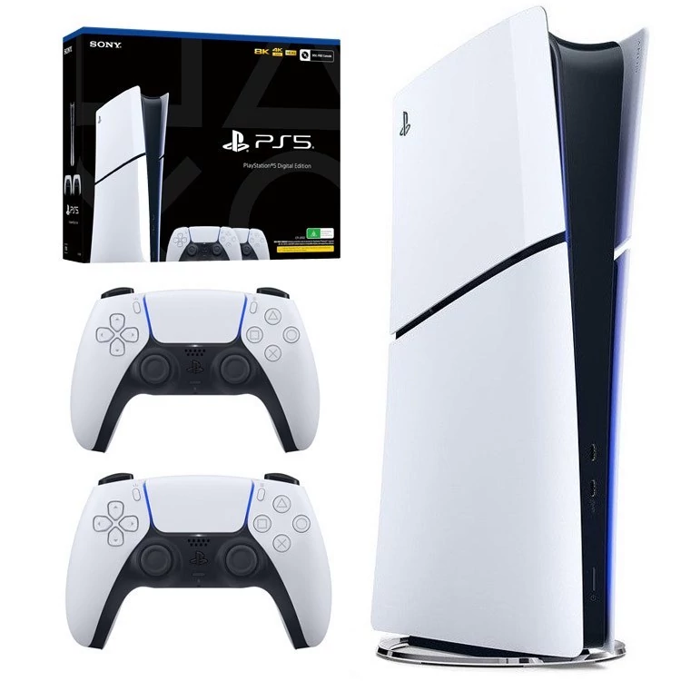 کنسول بازی سونی مدل PlayStation 5 Slim Digital Edition ظرفیت یک ترابایت ریجن 2016B اروپا اصلی و اورجینال