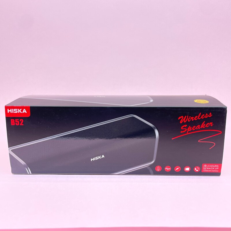 اسپیکر بلوتوثی هیسکا مدل Hiska B52