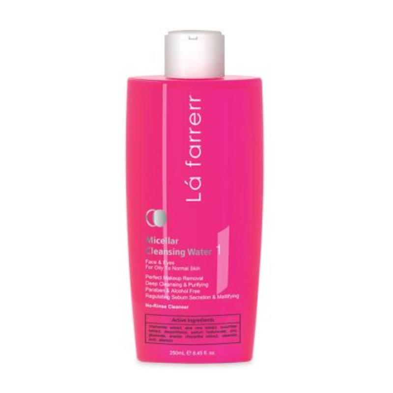 میسلار واتر شماره یک لافارر مناسب پوست های معمولی تا چرب تاریخ انقضا 1406