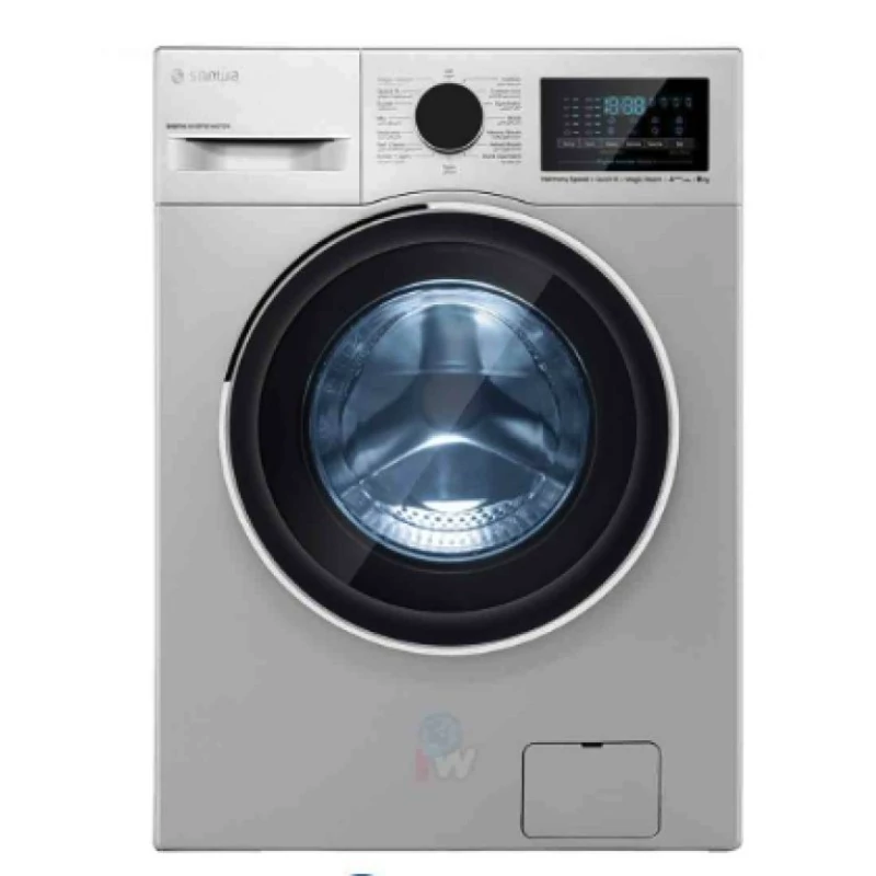 لباسشویی اسنوا هارمونی اسپید (آویسا) موتور پیشرفته Q-BLDC 8 کیلویی نقره ای مدل SWM-B80S