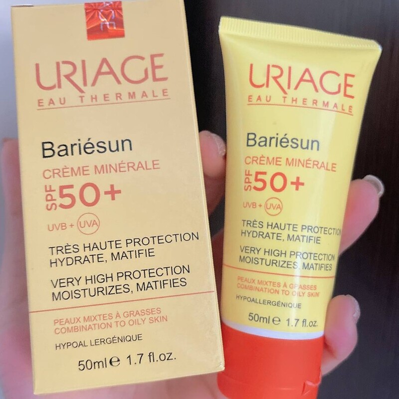 ضد آفتاب کرم پودری اوریاژ SPF 50 مدل بری سان