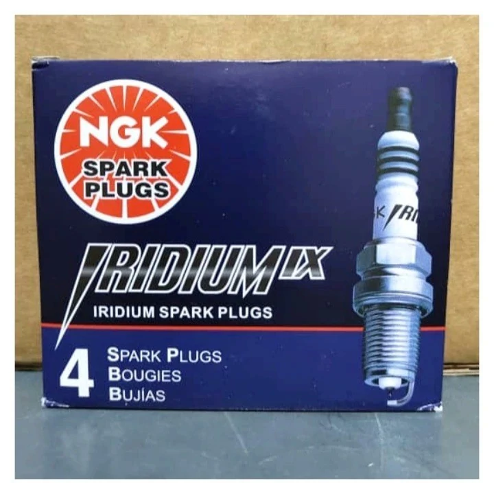 شمع سوزنی پایه کوتاه ان جی کی مدل3764 BKR6EIX-11 مناسب برای سمند سورن بسته 4 عددی