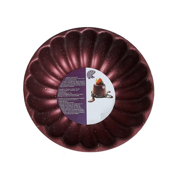 قالب کیک به گز مدل گرانیتی طرح گل فانتزی