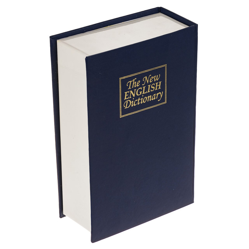 صندوق  و گاوصندوق کتابی امن سدید مدل English Dictionary قفل رمزدار