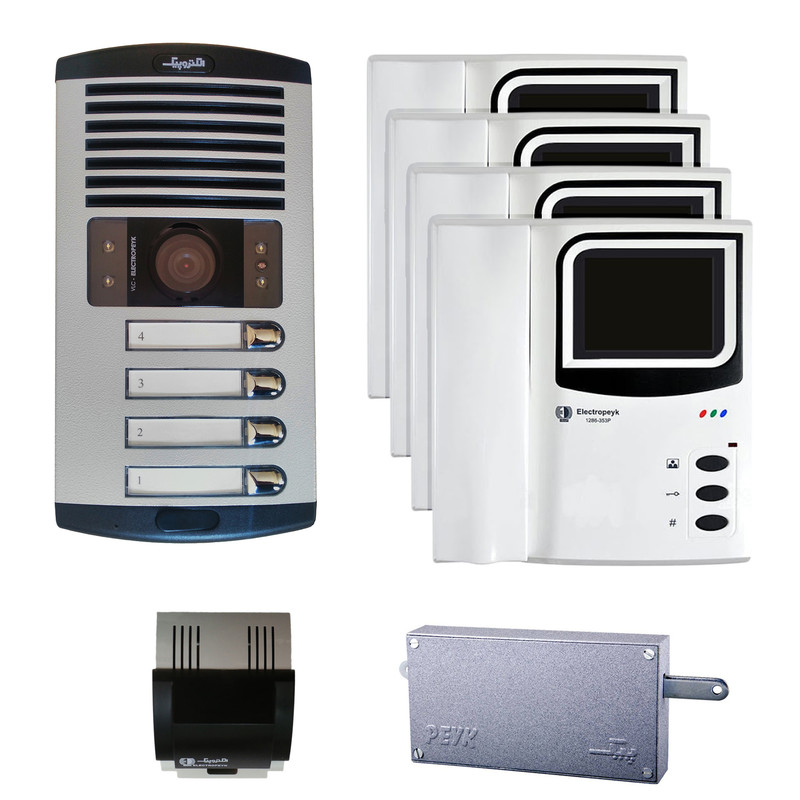 دربازکن تصویری الکتروپیک مدل 1286  1086 مجموعه 7 عددی