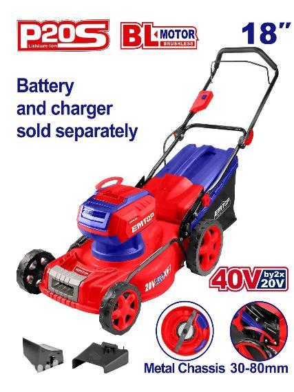 آوانور چمن زن شارژی براش لس 40 ولت امتاپ ELML20185 آوانور