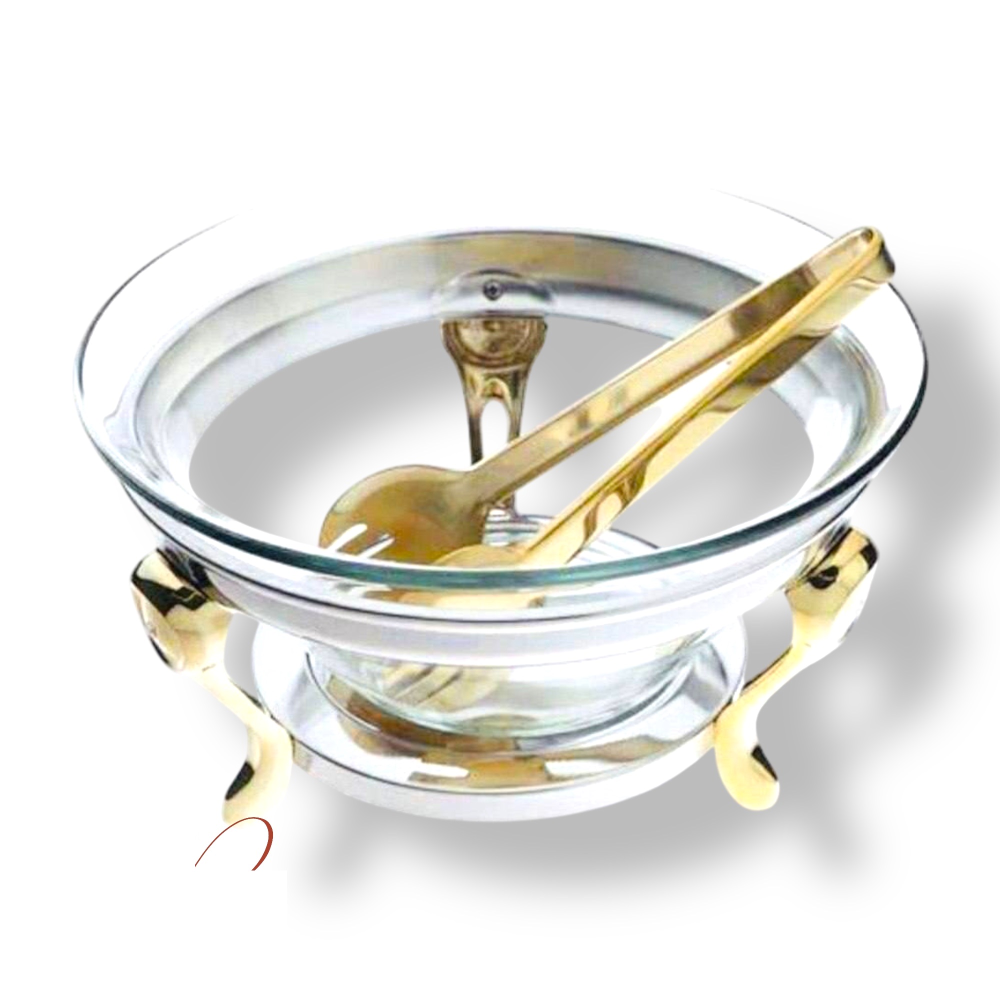 سوفله سالاد حلقه نگین پایه طلایی رزلند