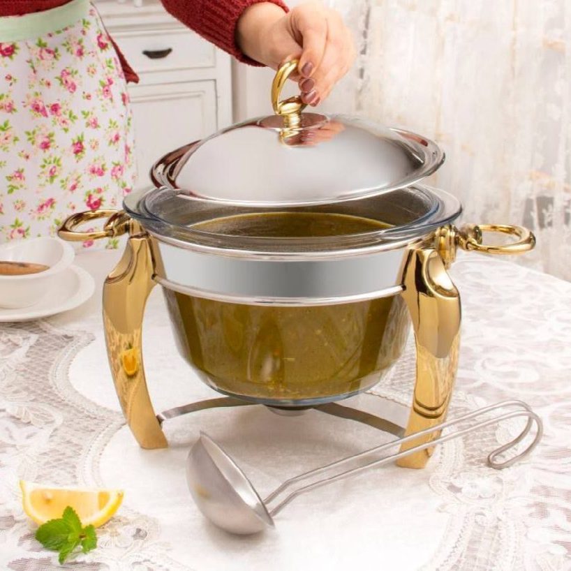 سوفله سوپ پافیلی پایه طلایی رزلند