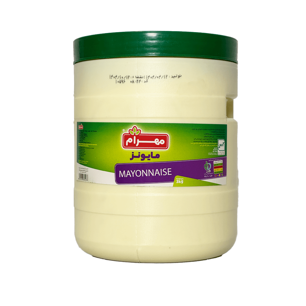 سس مایونز کم چرب 8 کیلویی مهرام دبه