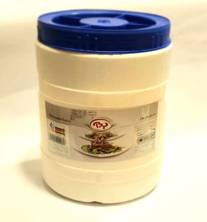 سس مایونز پر چرب به آ دبه 8 کیلویی ارسال به صورت پس کرایه