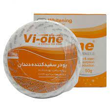 پودر سفید کننده دندان وی وان پرتقالی (50 گرم)