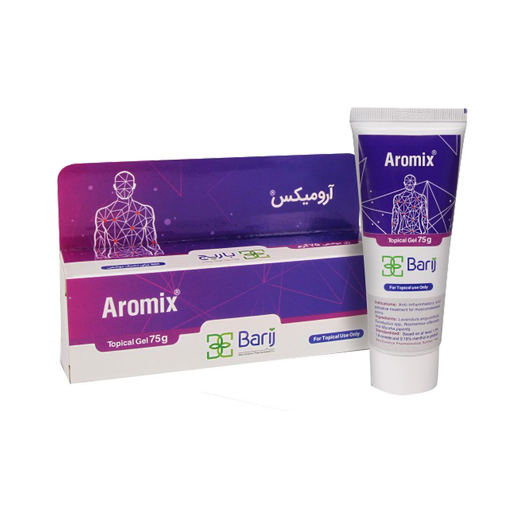 ژل موضعی آرومیکس باریج اسانس 75 گرمی