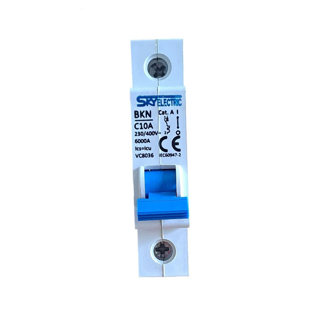 فیوز مینیاتوری تک فاز 10 آمپر