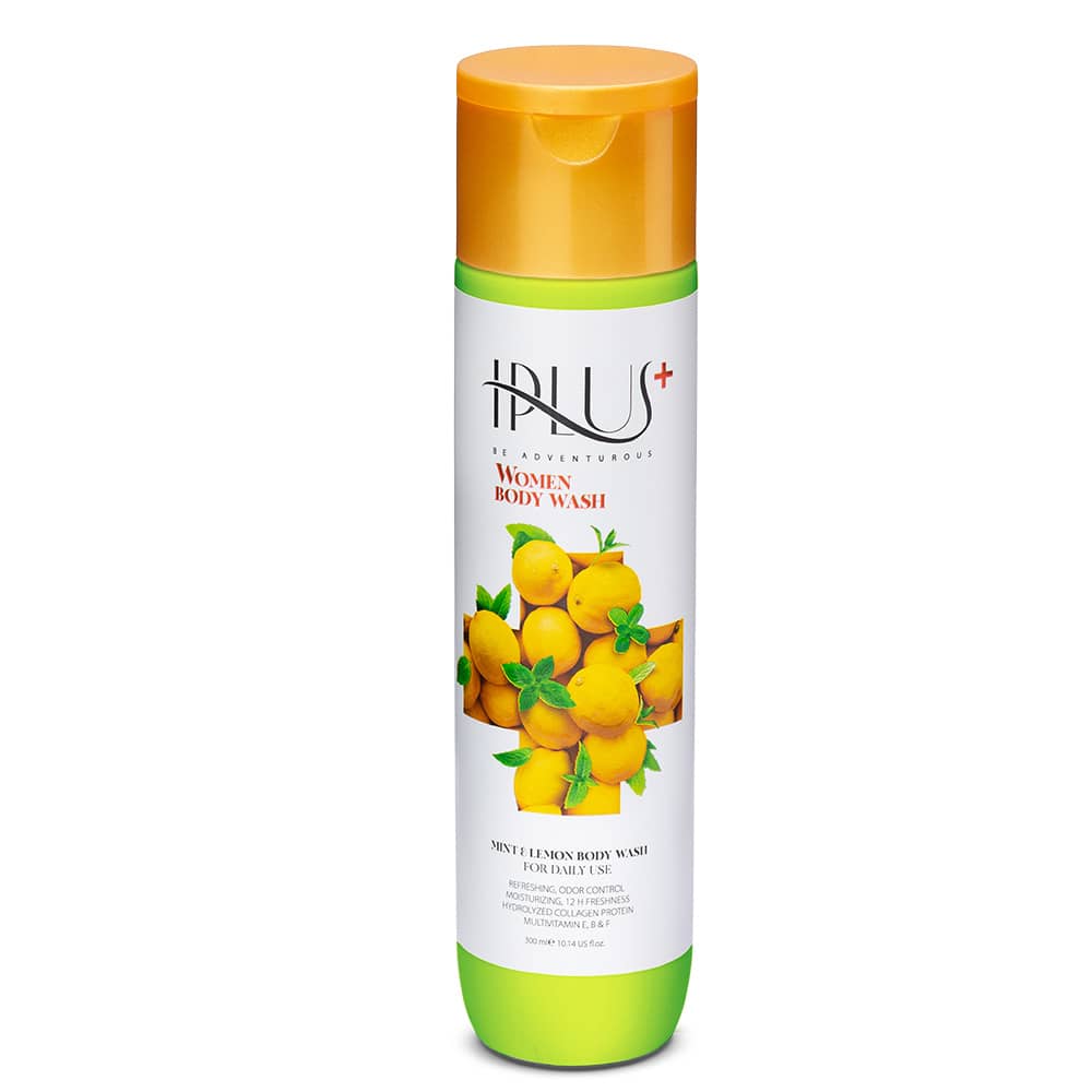 شامپو بدن بانوان حاوی عصاره های نعناع و لیمو مناسب استفاده روزانه آی پلاس