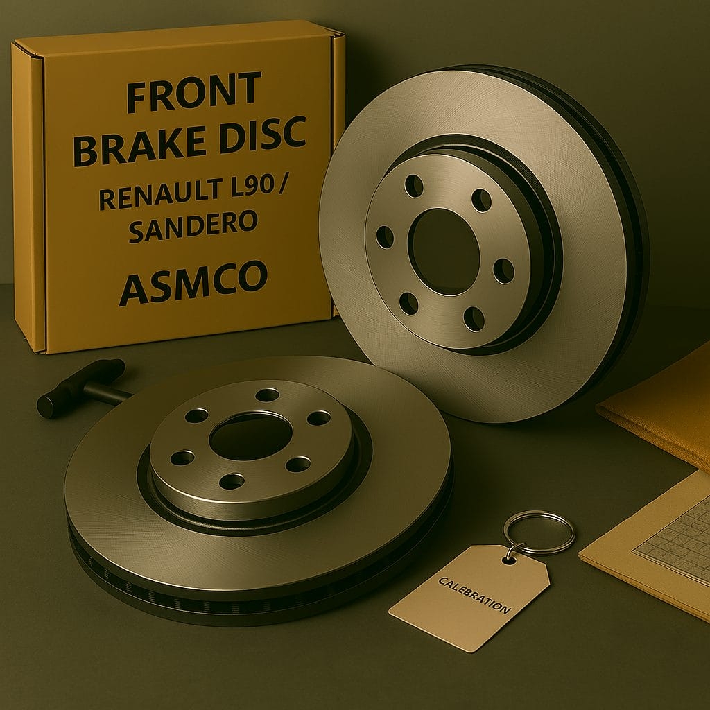 دیسک چرخ ترمز جلو رنو ال 90 ساندرو آسمکو