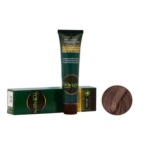 رنگ مو 120میل نچرال حاوی پلکس 7.17 بلوند ماسه ای متوسط