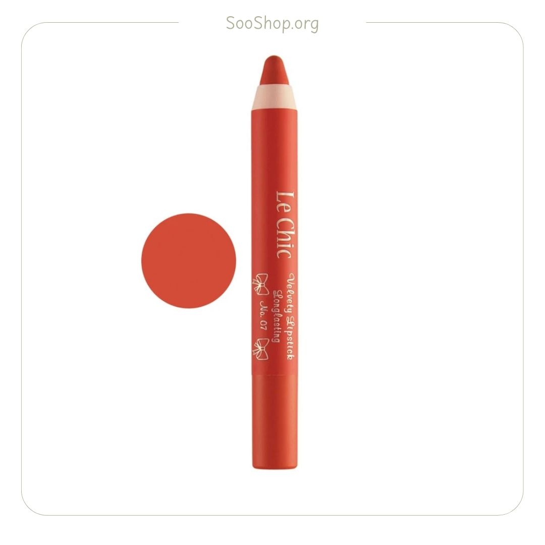 رژ لب مدادی لچیک شماره 07 | Le chic Lip Crayon No. 07