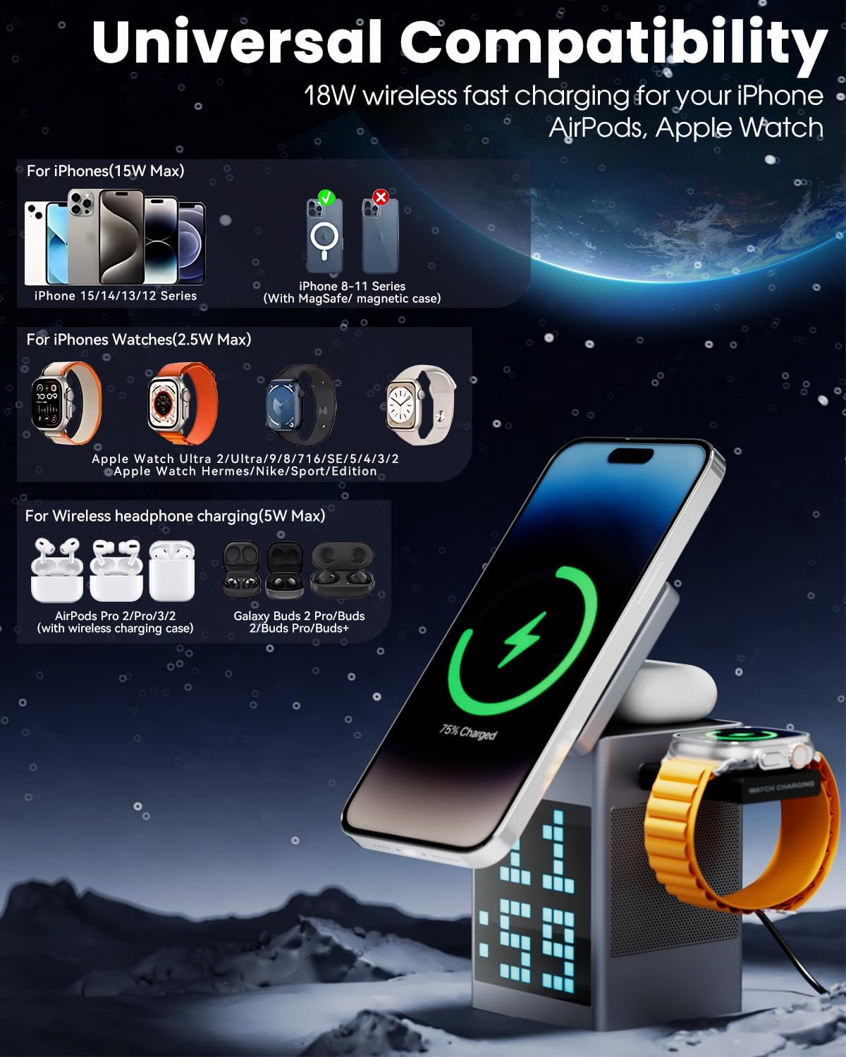 شارژر بی سیم و همه کاره