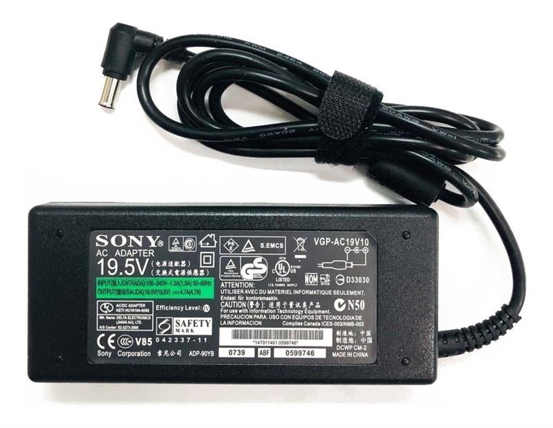 شارژر لپ تاپ سونی 19 ولت 4.74
