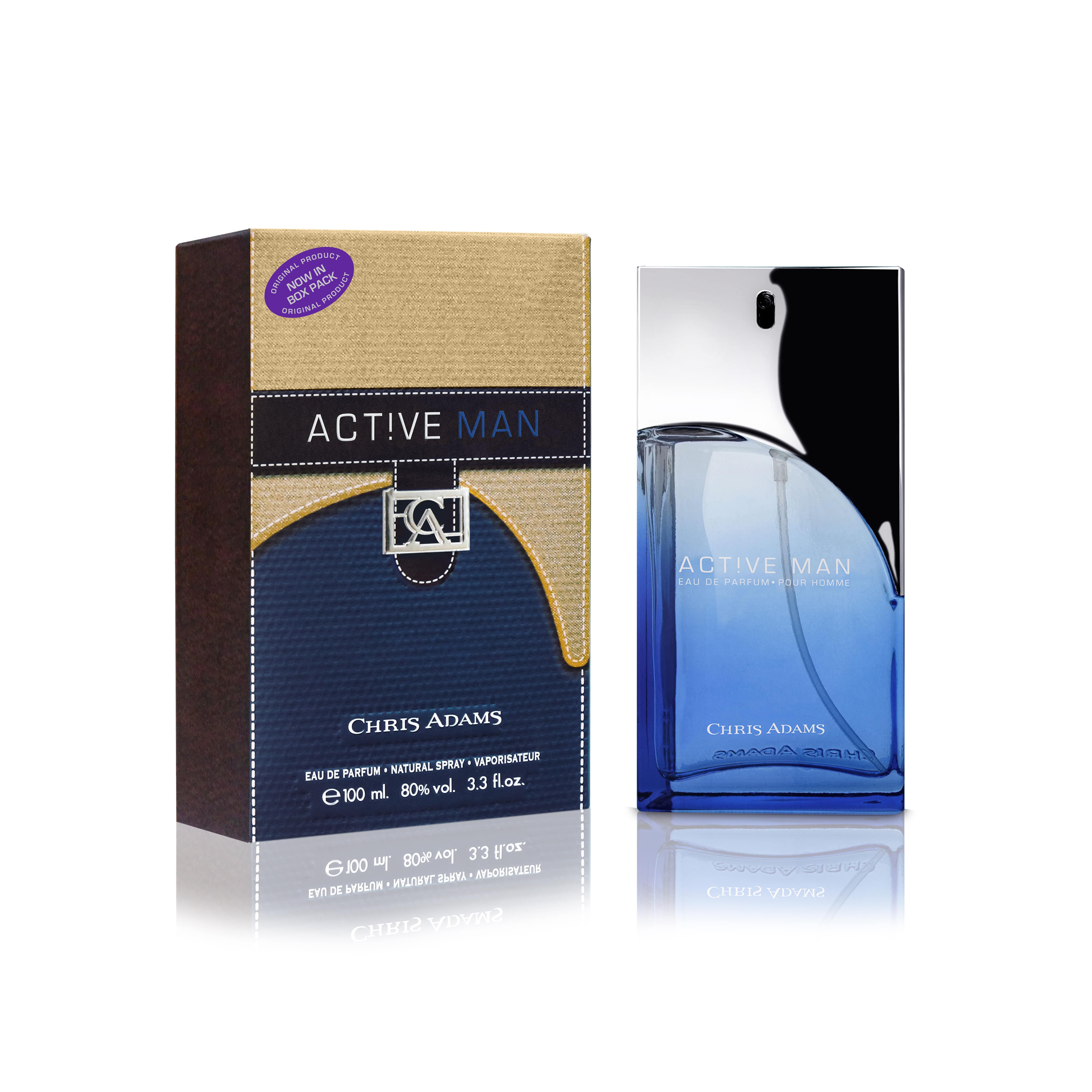 عطر مردانه اورجینال کریس آدامز اکتیو من Chris Adams Active Man