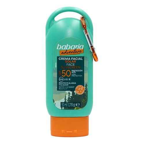 کرم ضد آفتاب صورت باباریا مدل Adventure حاوی SPF 50 حجم 50 میل