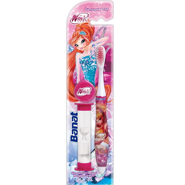 مسواک کودک بانات طرح Winx با برس نرم