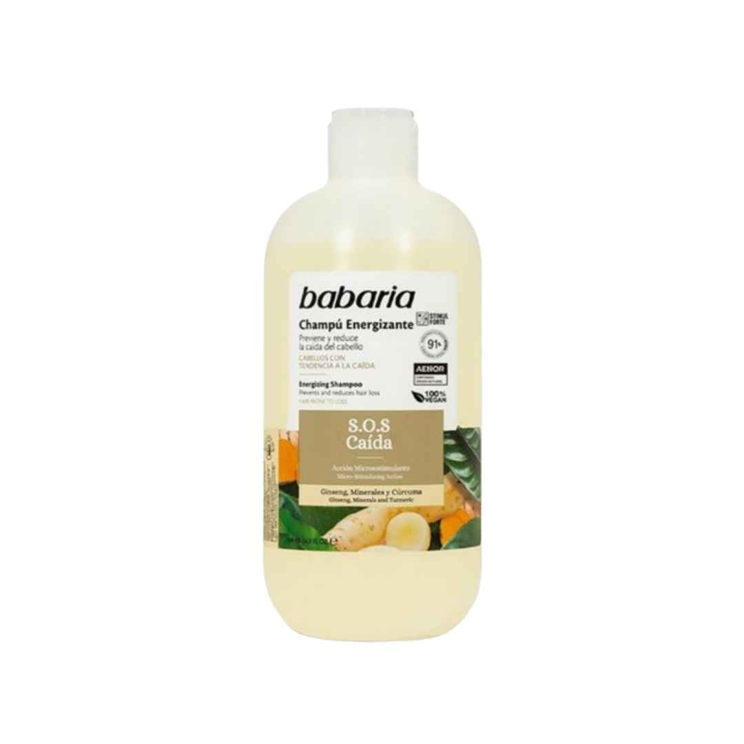 شامپو ضد ریزش باباریا مدل SOS CAIDA حجم 500 میل
