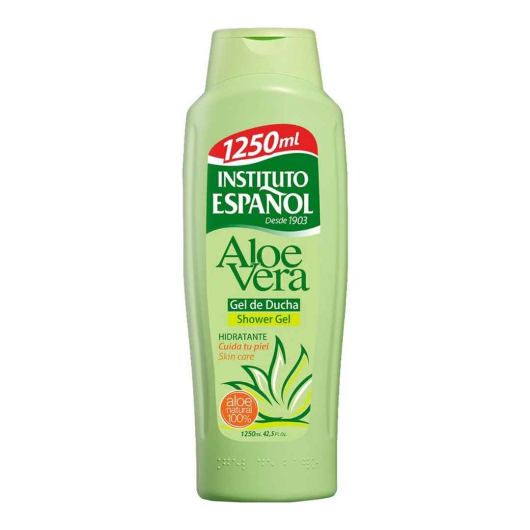 شامپو بدن اسپانول مدل Aloevera حاوی عصاره آلوئه ورا حجم 1250 میل