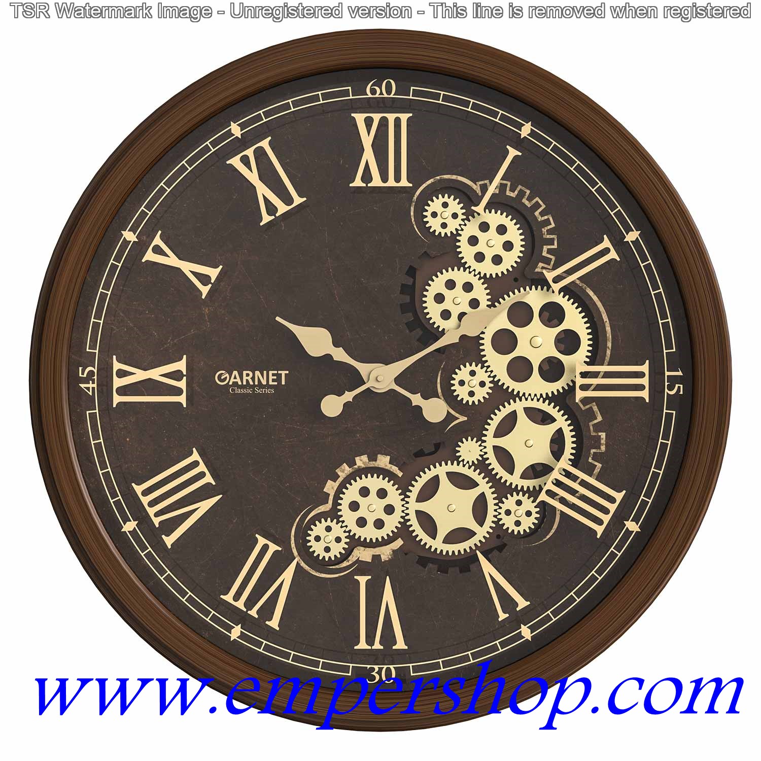 ساعت دیواری 5258B چرخ دنده برند گارنت