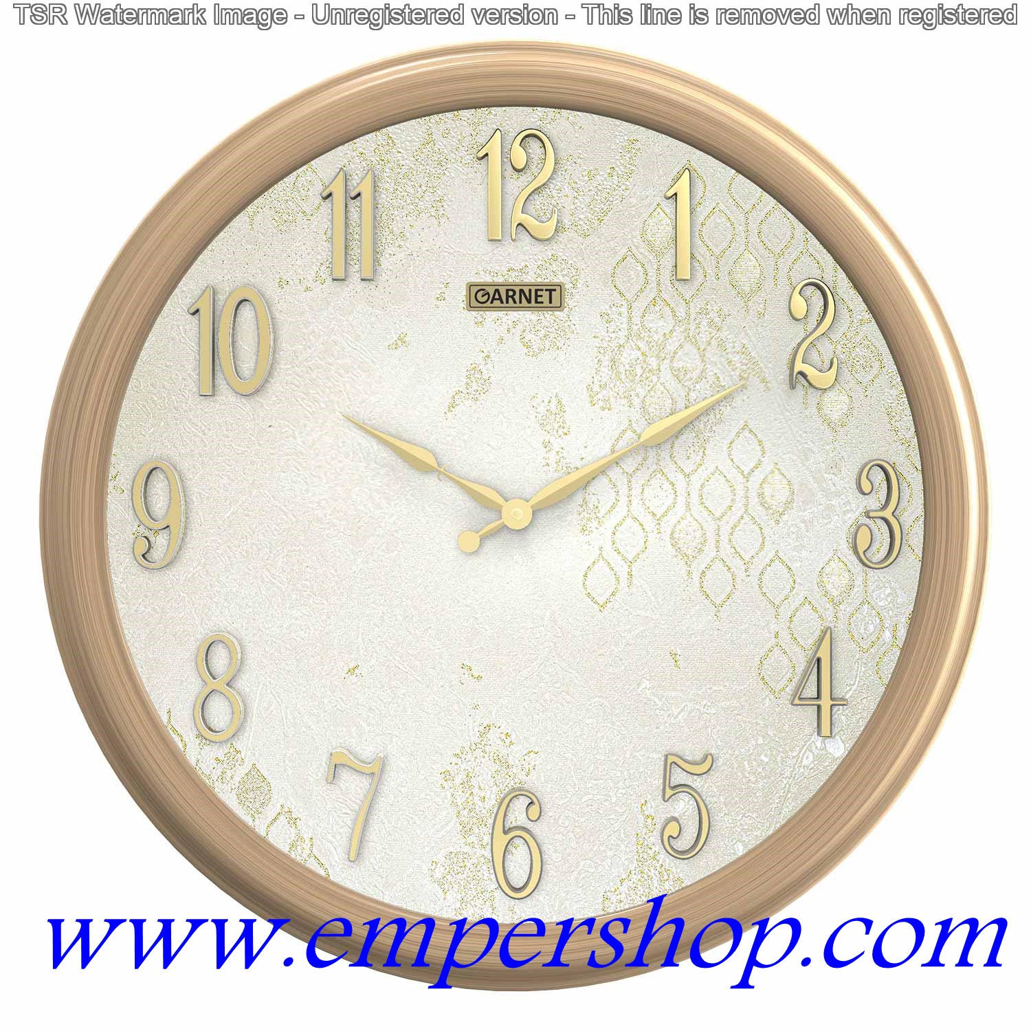 ساعت دیواری 4031 -برند گارنت بژ