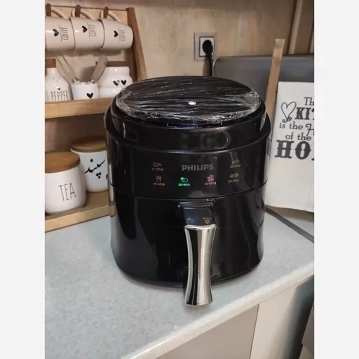 سرخ کن فیلیپس سرخکن بدون روغن رژیمی 9 لیتری اصل هلند مدل 8512 philips توان 2600 وات دارای پنل لمسی