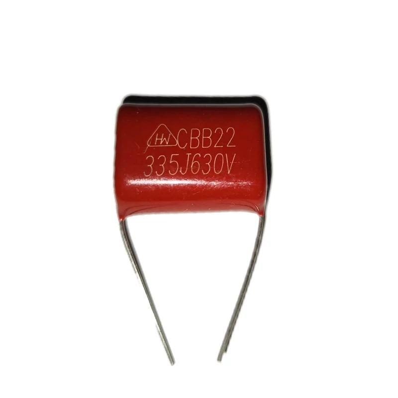 خازن 3.3 میکروفاراد 630 ولت مدل پلی استر بسته 5 عددی