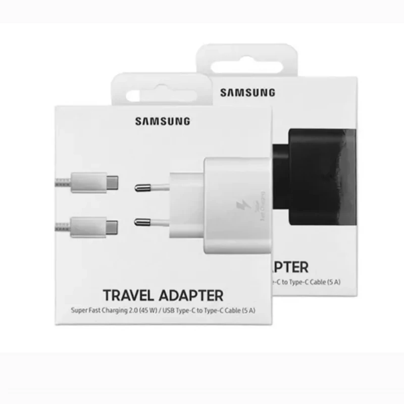 شارژر سامسونگ 45 وات اصلی فست شارژر کیفیت بسیار عالی بالا