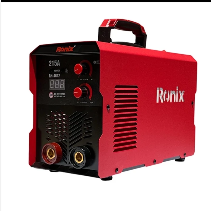 دستگاه جوش اینورتر  صنعتی 215 آمپر رونیکس برد بزرگ مدل RH-4612 با کارت گارانتی رونیکس 4612 با لوازم کامل