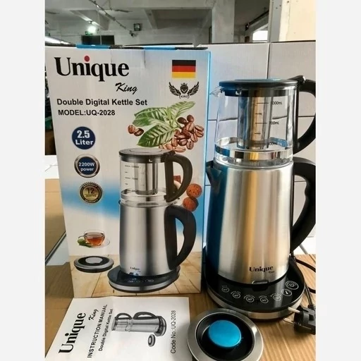 چایی ساز روهمی تمام لمسی یونیک مدل UQ-2028