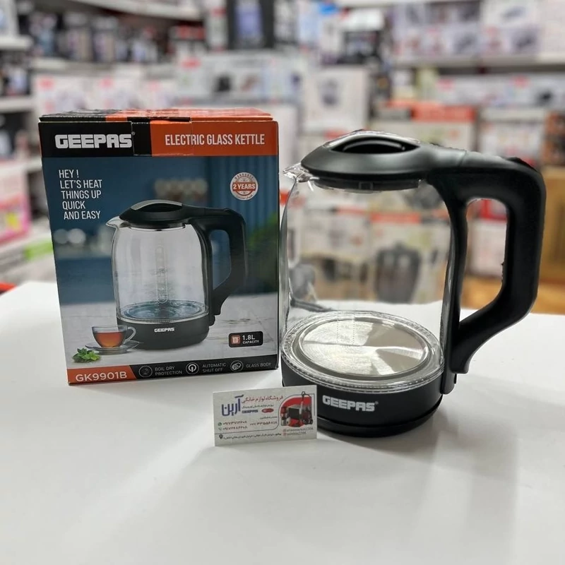 کتری برقی جیپاس مدل GK9901B چایساز