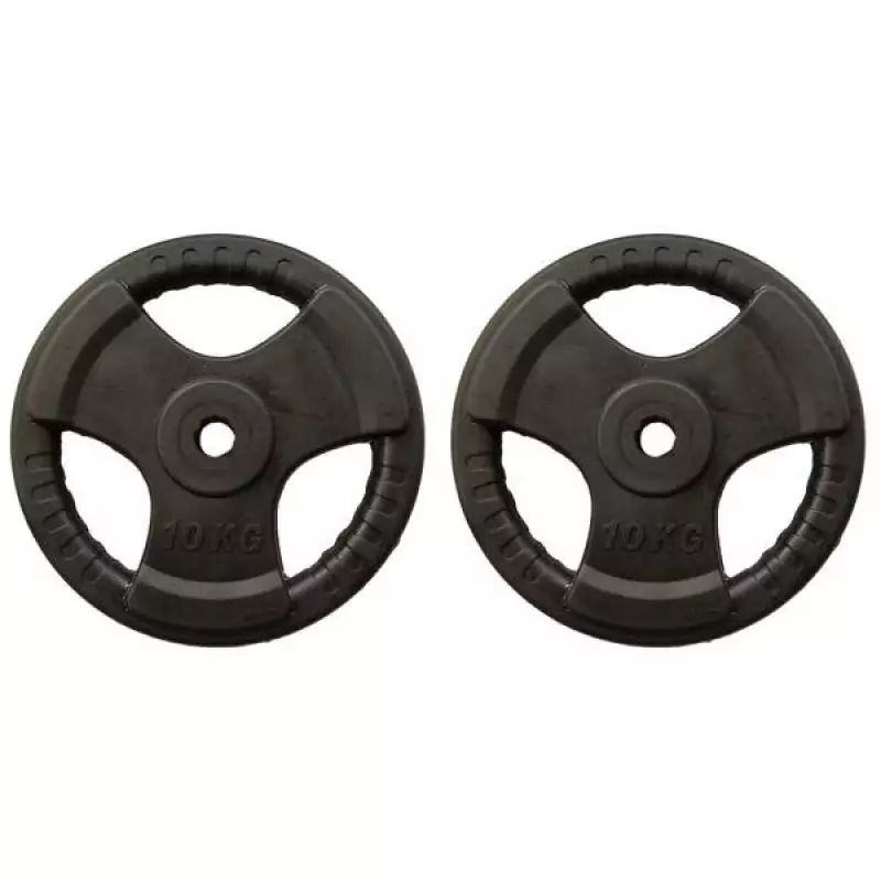 وزنه هالتر مدل 1010 وزن 10 کیلوگرم بسته 2 عددیمدل 1