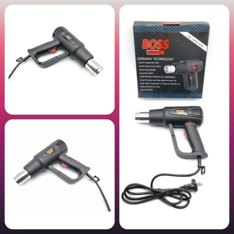 سشوار صنعتی باس مدل NEW2022BSHEATGUN